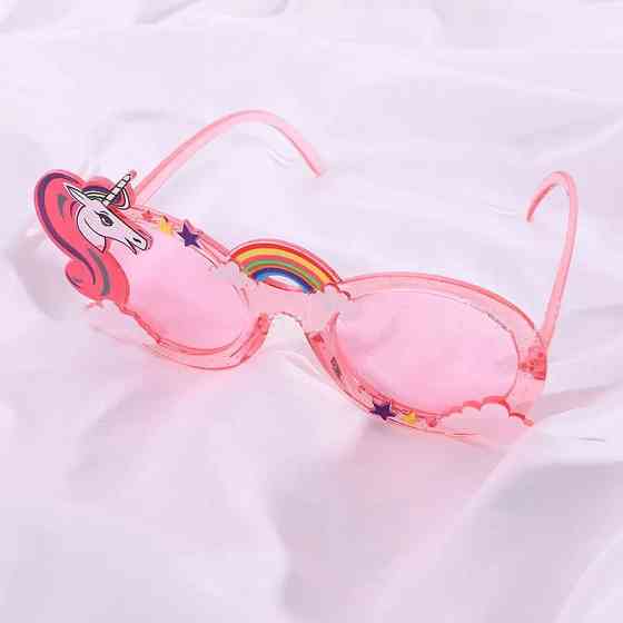 Очки единорог для девочки универсальный розовый Киев