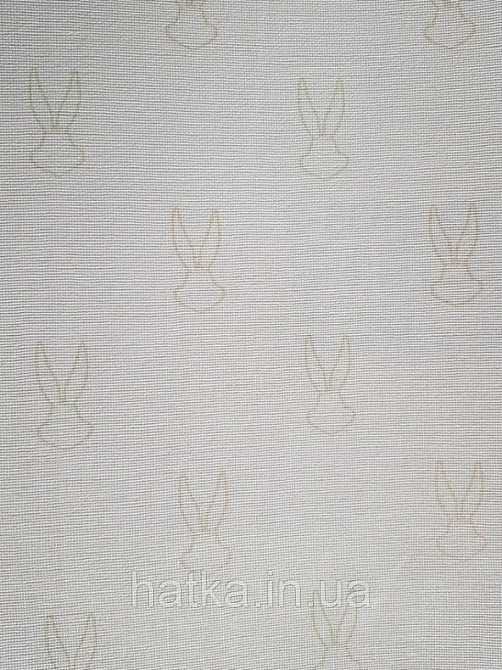 Обои виниловые на флизелине AdaWall Ada Kids метровые детские герои мультфильмов кролик на светло бежевом Киев - изображение 2