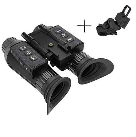 Тактичний бінокль нічного бачення NV8300 Super Light 4K HD 36MP 3D (до 500м) + кріплення FMA L4G24 на шолом Вінниця