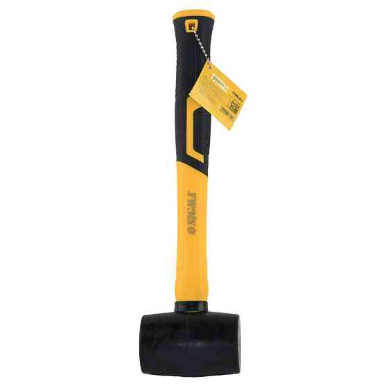 Sigma Киянка резиновая чёрная 225г фиберглассовая рукоятка SIGMA (4317341) Коломыя