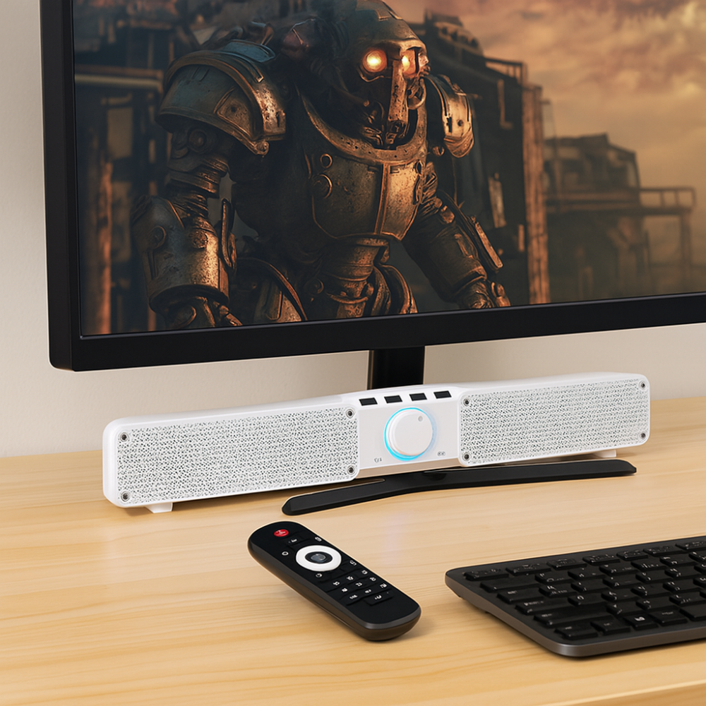 Мобильная колонка с пультом и Bluetooth,SOUNDBAR Q10 SBR Киев - изображение 5