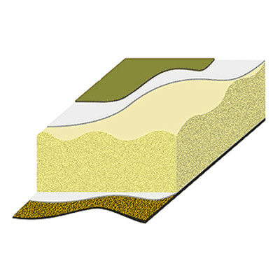 Туристичний килимок Terra Incognita Camper 3.8 Green (4823081504443) Вінниця - фото 2