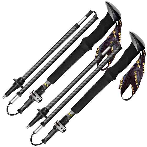 Палки трекинговые Vipole Approach Long Carbon 130 DLX (S25 42) Вінниця