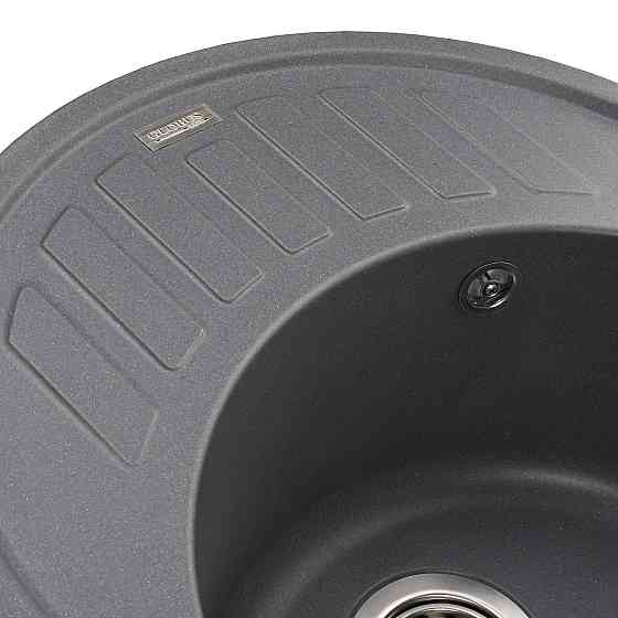 Гранітна мийка Globus Lux ARNO сірий металік 620х500мм-А0003 (000020965) Київ