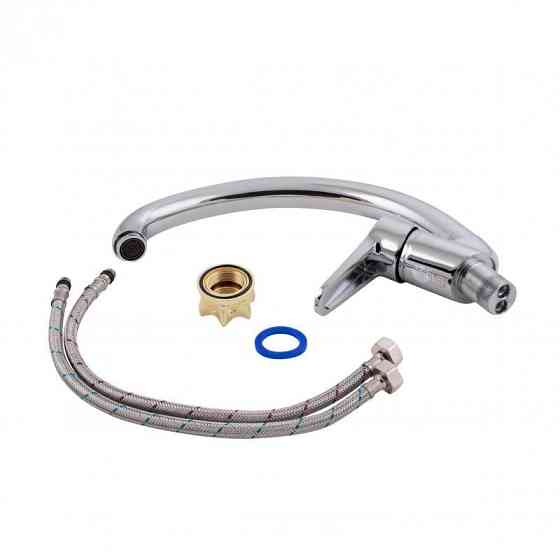 Смеситель для кухни Lidz (CRM) 14 34 008F-3, хром Киев