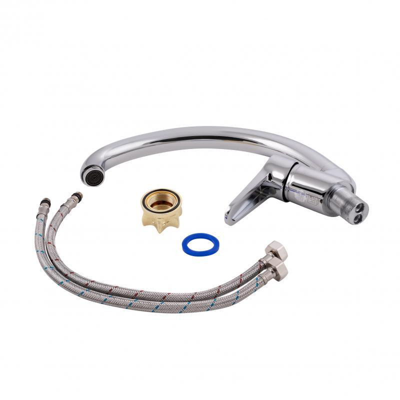 Змішувач для кухні Lidz (CRM) 14 34 008F-3, хром Київ - фото 4