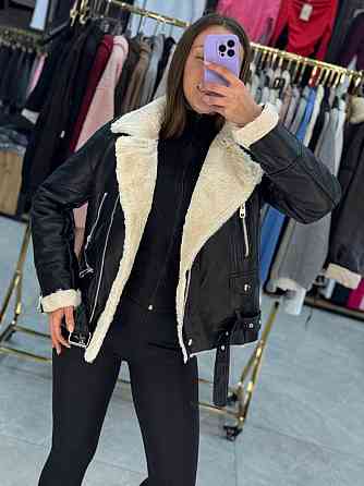 Жіноча Стильна та тепла дублянка у популярному фасоні   штучне хутро Одеса