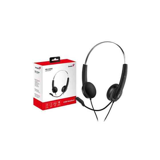 Гарнітура Genius HS-220U Black (31710020400) ( 29512 ) Харків