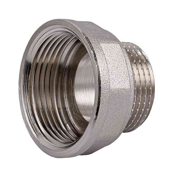 Переходник редукционный 1 1/4″х1″ВН никелированный восьмигранный NK653O OPTIMUM Киев