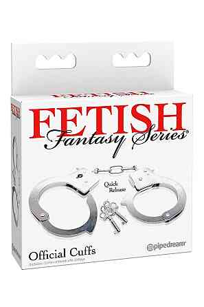 Наручники Pipedream Fetish Fantasy Series металлические Sex Aura Киев