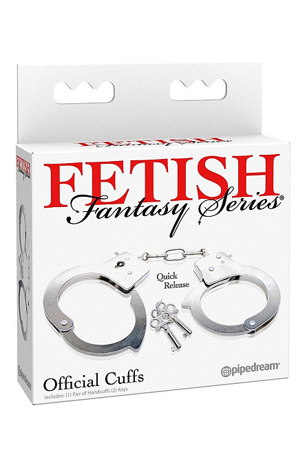 Наручники Pipedream Fetish Fantasy Series металлические Sex Aura Киев - изображение 4