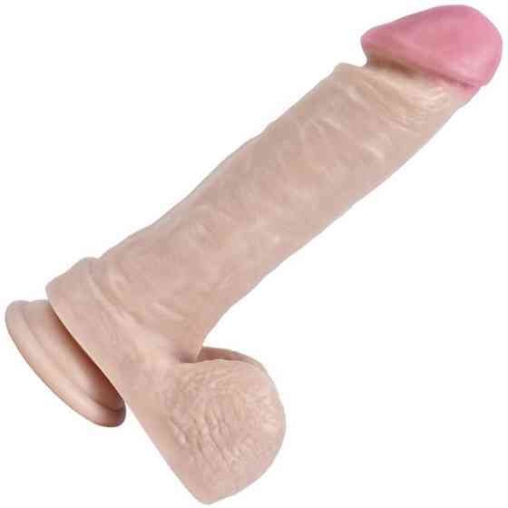Фаллоимитатор Wolf King Lifelike Rubber Dildo на присоске телесный Sex Aura Киев