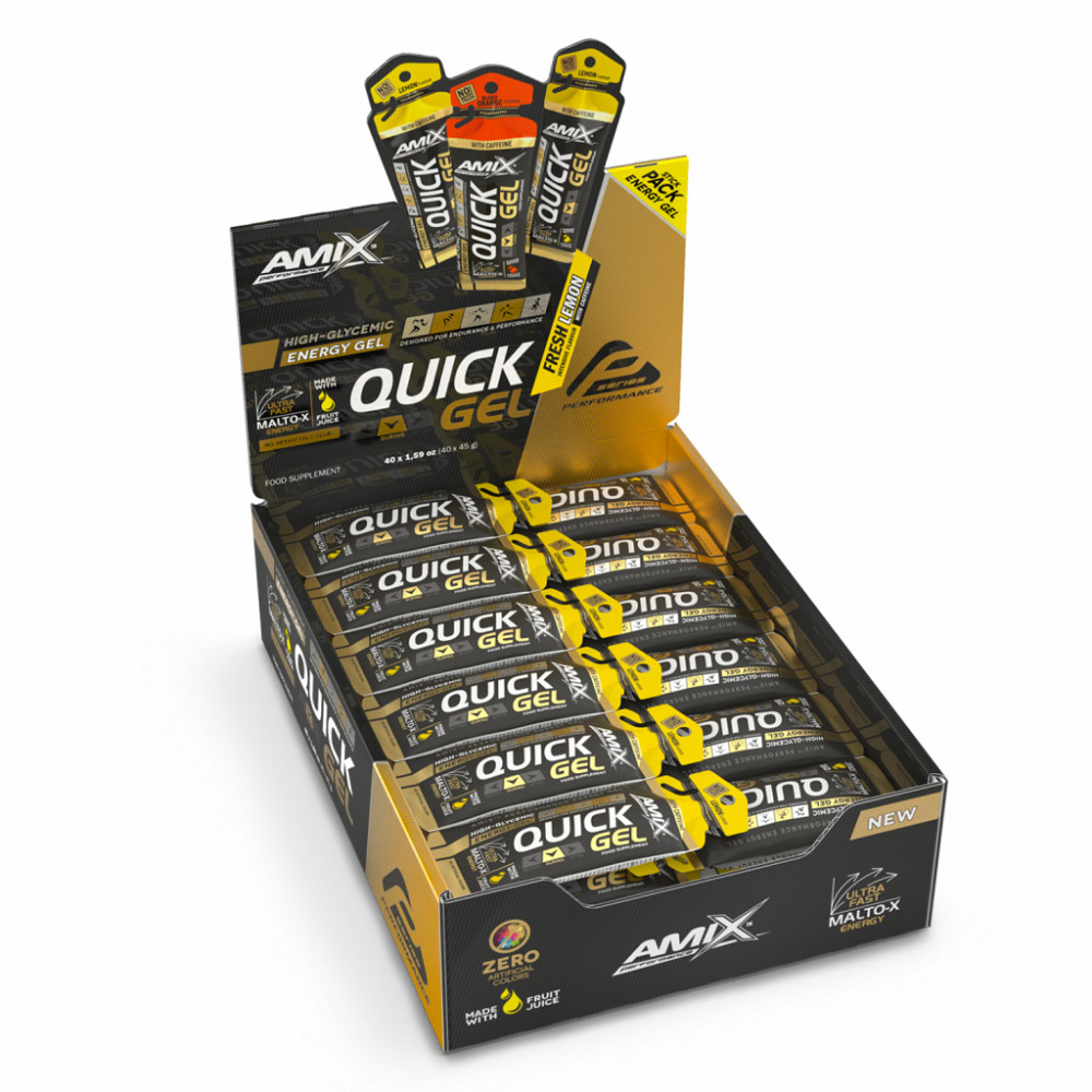 Performance Amix QUICK Gel with caffeine 45g (Lemon) Луцьк - фото 2