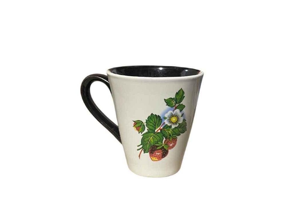 Чашка 400мл Осінь Біло-коричнева деколь ТМ СЛОВЯНСЬК Київ - фото 2