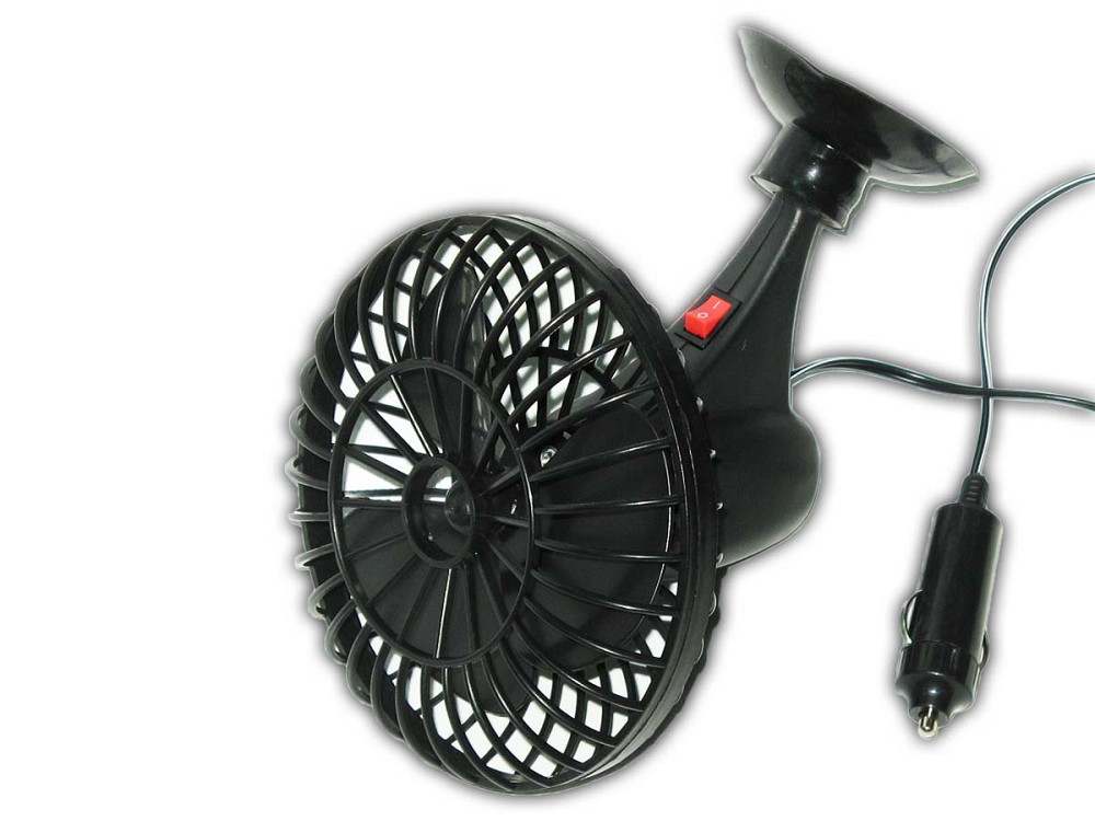 Вентилятор 5&quot; ВН.12.530 на присоске 12V Вінниця - фото 1