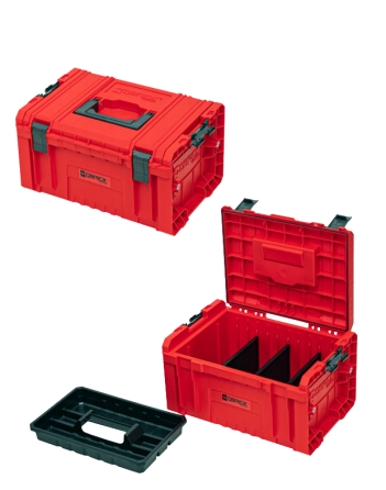 Набор ящиков для инструментов Qbrick System PRO Drawer Workshop Set 4 2.0 RED (5901238258360) Киев