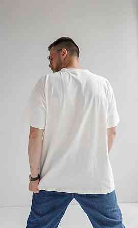 Футболка мужская оверсайз Белый 3XL/4XL Харьков