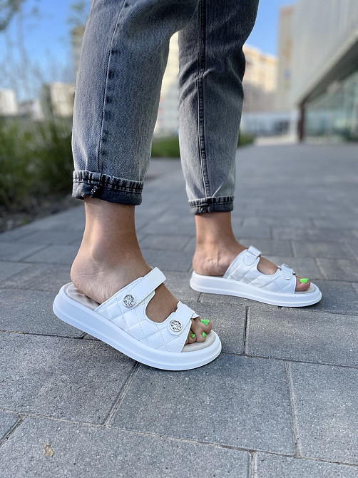 Шльопанці жіночі натуральна шкіра 36р. Коломыя - изображение 7