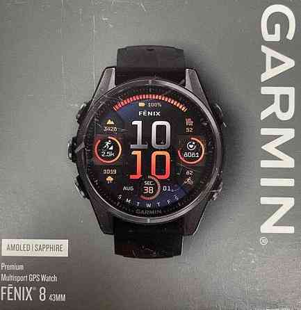 Спортивний годинник Garmin Fenix 8 43mm AMOLED Sapphire Киев
