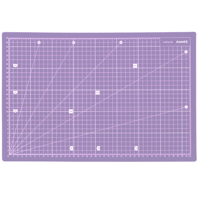 Самовосстанавливающийся коврик для резки Axent А3, трехслойный сиреневый (7902-36-A) Винница - изображение 1