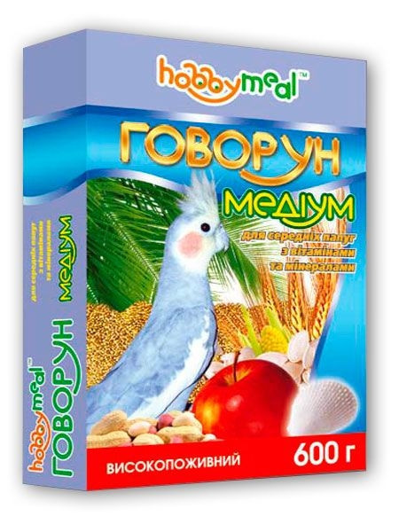 Корм Хобби Мил Говорун Медиум для средних попугаев 600 г, O.L.KAR Винница - изображение 2
