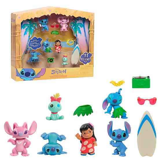 Набір колекційних фігурок Stitch - Стіч Дніпро