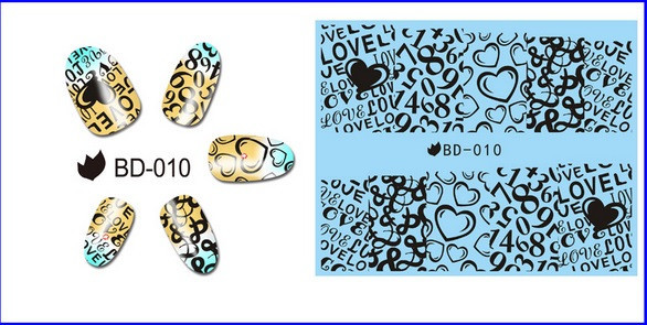 Наклейки для нігтів BD-010 Київ - фото 1