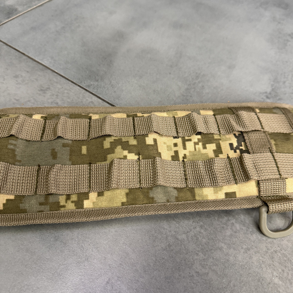 Пояс разгрузочный с Молли, Пиксель, Cordura 1000D, WINTAC, варбелт тактический боевой пояс, разгрузка поясная Solmir Киев - изображение 9