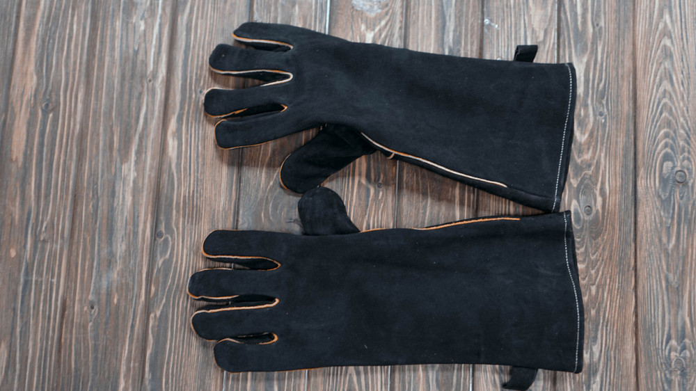 Термостойкие кожаные перчатки для гриля 2 шт. GRILLI 777702 Код: 004900 Ровно - изображение 4