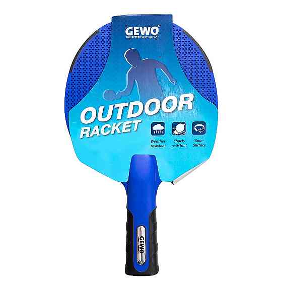 Ракетка для настільного тенісу Gewo Outdoor Blue FL (1017065001) Київ