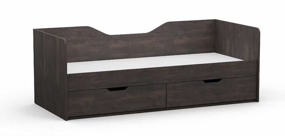 Ліжко односпальне L-3, Дуб Конкордія, 1932х850х700 Львів - фото 1