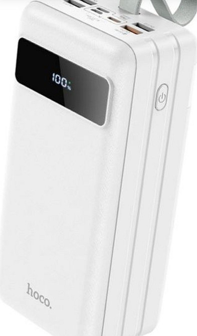 Power Bank Hoco J86B 60000 мАh с фонариком, быстрая зарядка 22.5W. Киев - изображение 1