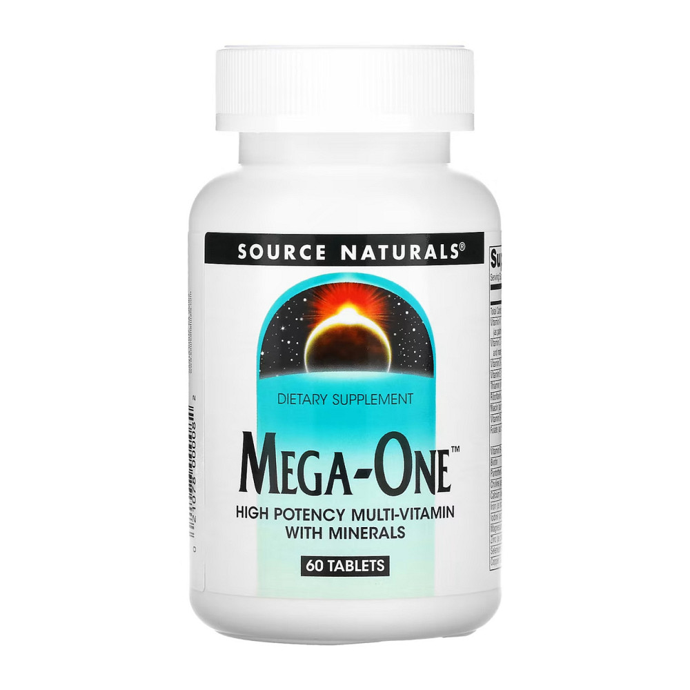 Витамины и минералы без железа Source Naturals Mega-One 60 tabs Киев - изображение 1