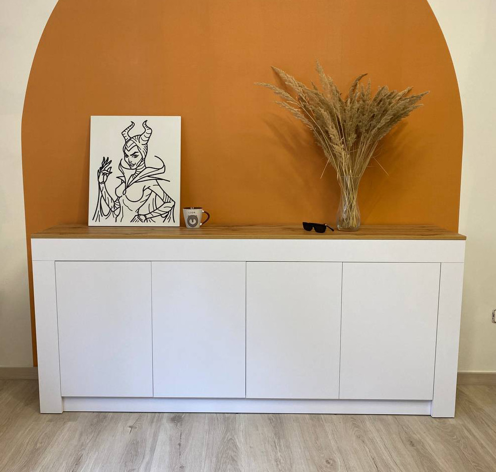 Великий комод LION Ларрі-1 Нiмфея альба/Дуб Аппалачи (LION-041009) Дніпро - фото 4