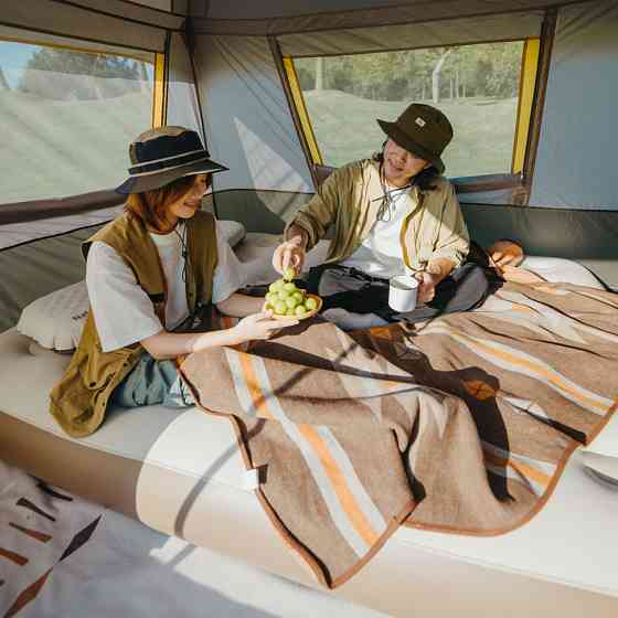 Намет чотиримісний Naturehike Cape Series 5.2 CNK2450WS037, сіро-коричневий Київ