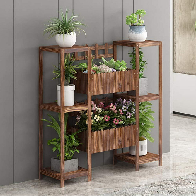 Кашпо на стійці "Вернаму" мокко Миколаїв - фото 6