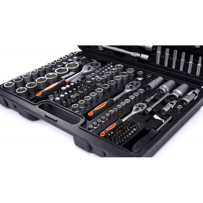 Набір ключів Kraft&Dele KD10460 у пластиковій валізі 292 шт. Київ - фото 3