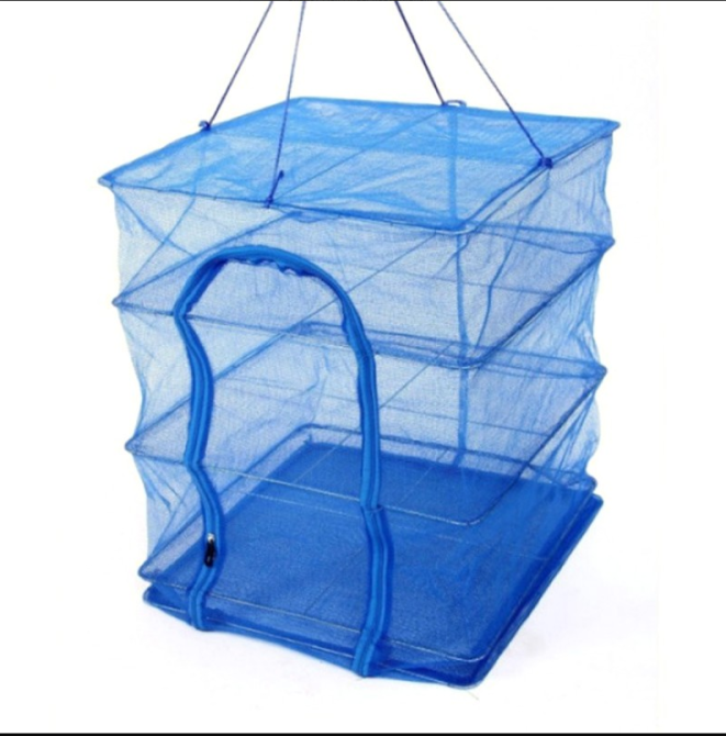 Сітка для сушіння риби (фруктів та овочів) Триярусна 50х50х55 7300 Одеса - фото 2