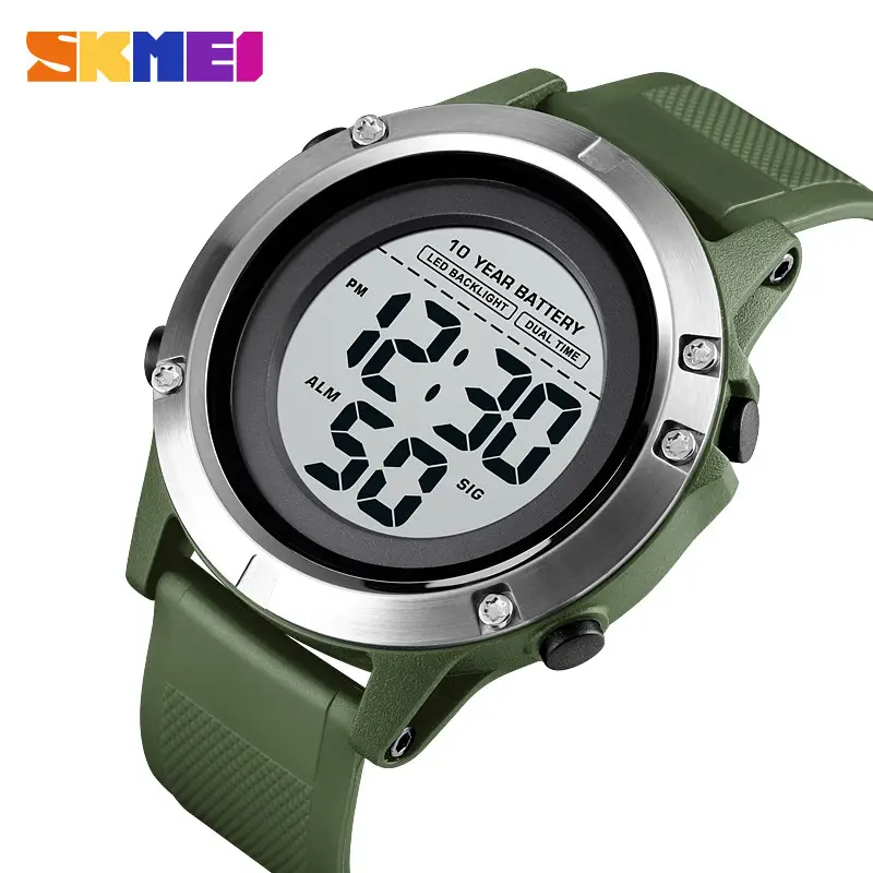 Спортивные наручные часы Skmei 1518 (Зеленый) Винница - изображение 3