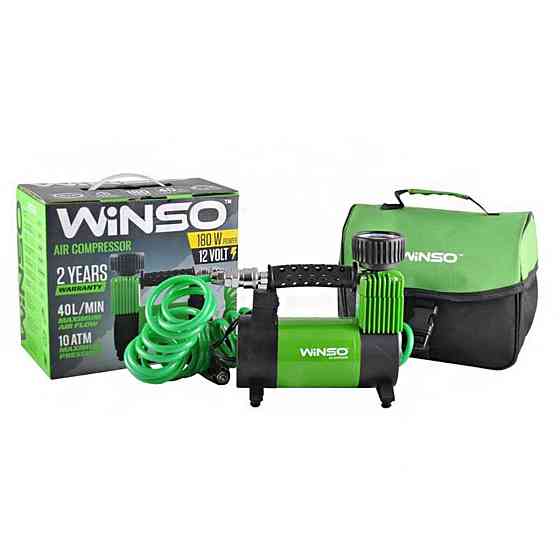 Компрессор автомобільний Winso 10 Атм 40 л/хв 180Вт Дніпро
