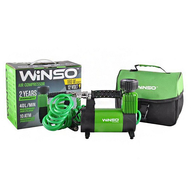 Компрессор автомобільний Winso 10 Атм 40 л/хв 180Вт Дніпро - фото 3