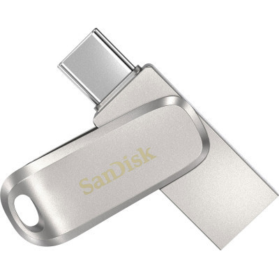 USB флеш накопитель SanDisk 1TB Ultra Dual Luxe Silver USB 3.2/Type-C (SDDDC4-1T00-G46) Винница - изображение 2
