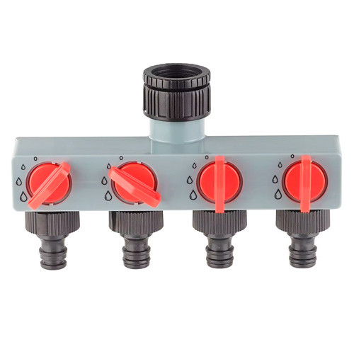 Переходник распределитель на 4 линии для полива, Aqualin 27208 Винница - изображение 2
