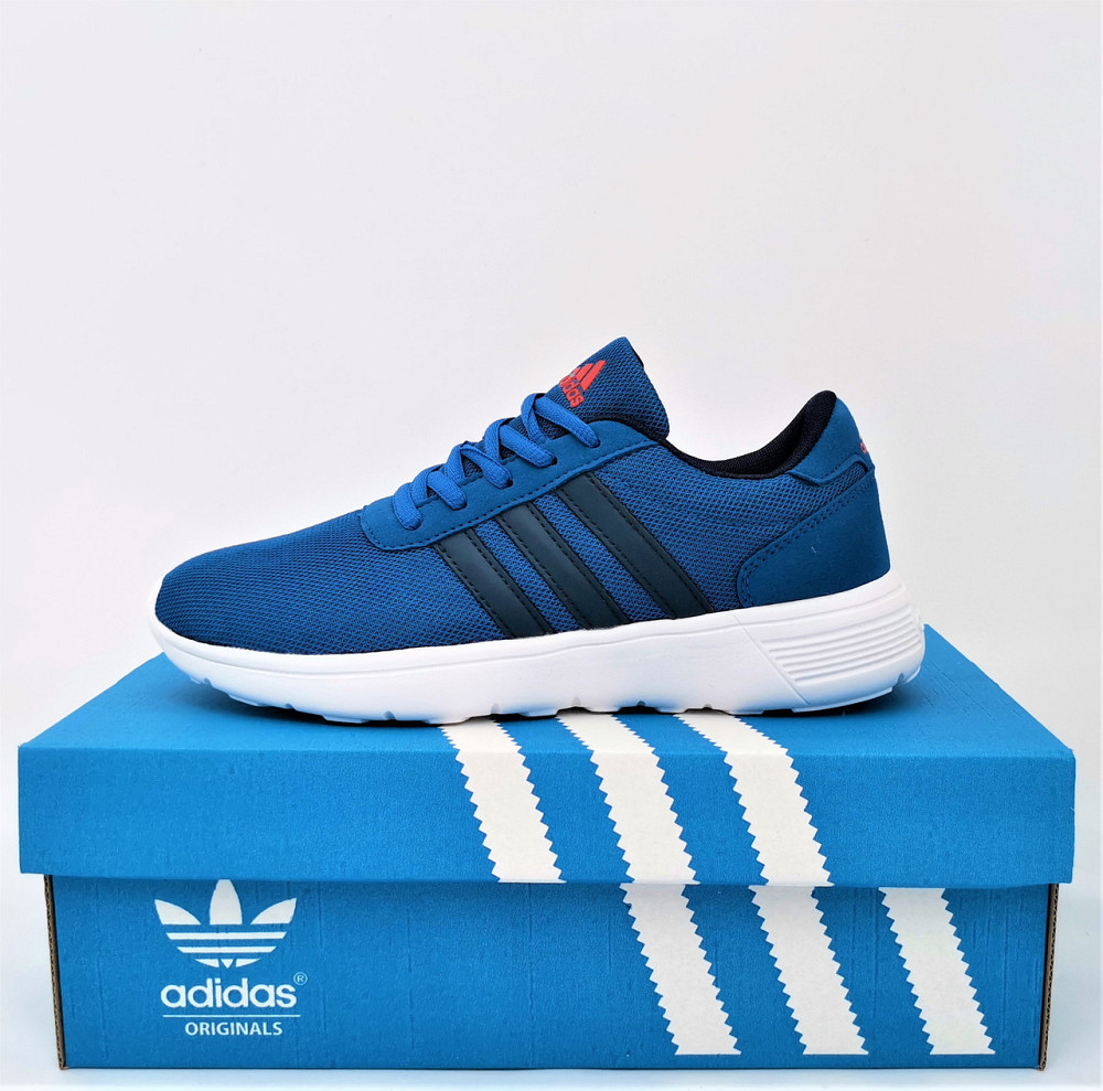 Кросівки Adidas Чоловічі Сині Адідас BOOST (розміри: 41,42) Відео Огляд Дніпро - фото 8