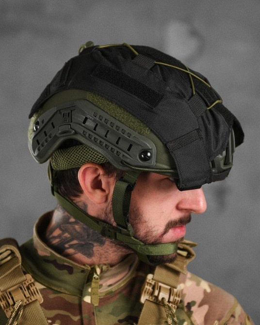 Кавер на шлем black МТ5125 Одеса - фото 2