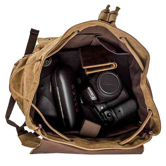 Рюкзак текстильный походный Vintage 20134 Коричневый Киев