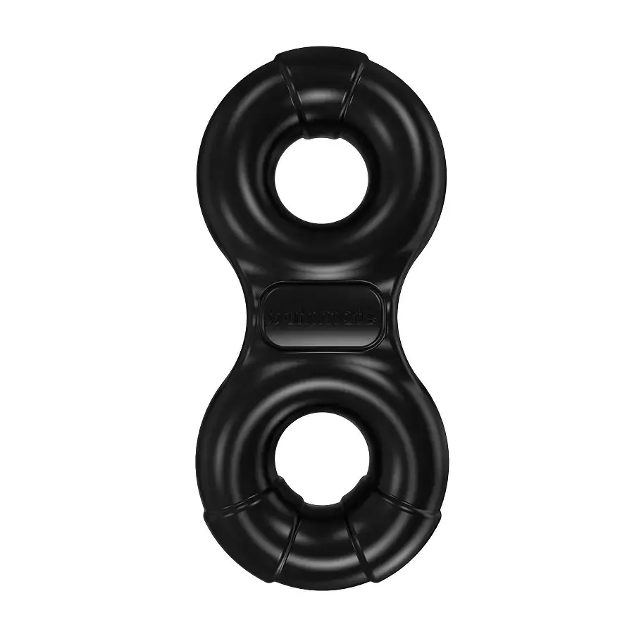 Ерекційне віброкільце Bathmate Vibe Ring Eight, подвійне, для члена і мошонки Львів - фото 3