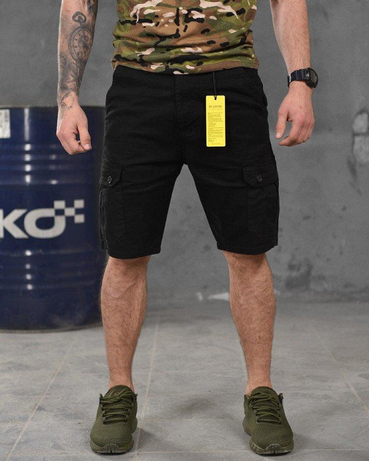Тактичні шорти Loshan black ФФ6112 Одеса - фото 8