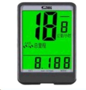 Велокомпьютер   проводной с подсветкой (ding) водонепроницаемый Мукачево - изображение 1