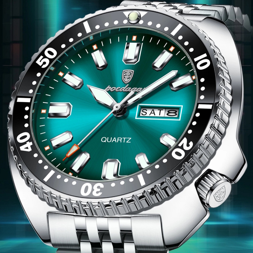 Годинник чоловічий наручний Poedagar Stanford (Сріблястий) Київ - фото 7